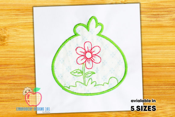 A Designer's Review of the Spring Flower Inside the Round Applique