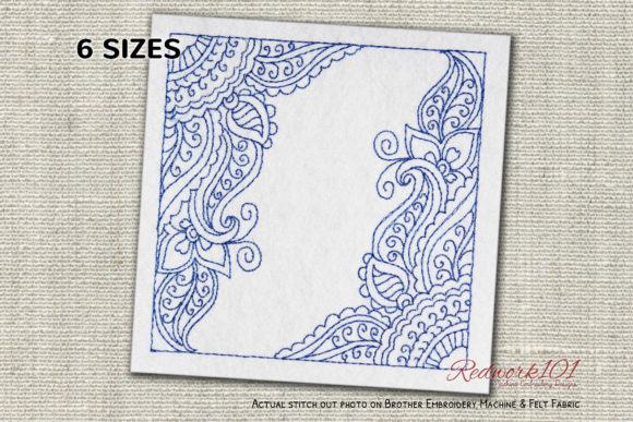 A Designer's Review: The Mehandi Flower Lineart for Boutique Apparel
