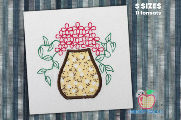 A Practical Review of the Spring Flowers in Pot Applique