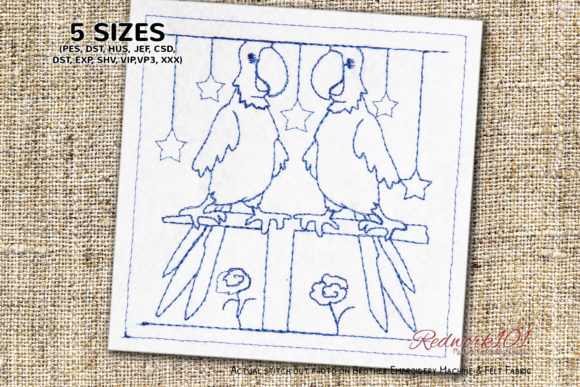 A Review of Two Pirate Parrots for Real Embroidery Projects