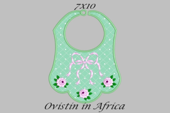 Cute Baby Bib Design Review for Embroidery Crafters