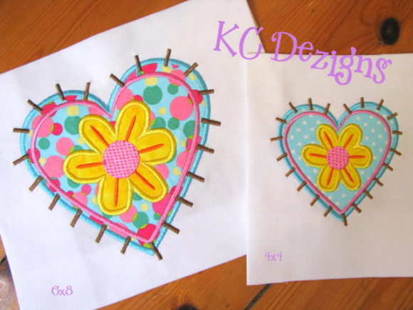 Evaluating Heart Flower for Branded Merchandise and Patches