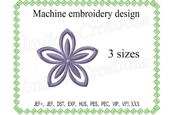 Flower Border: My Go-To Design for Personalized Gift Embroidery