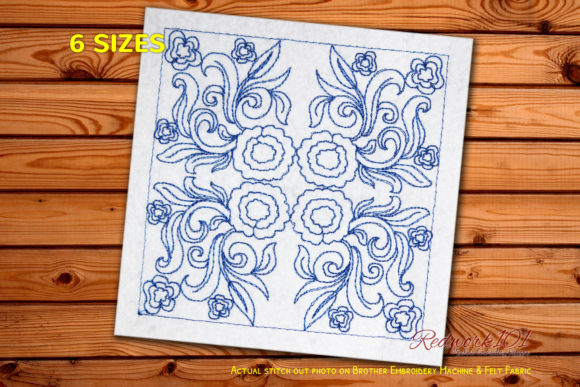 Flowers Design: A Bluework Classic for Modern Crafting