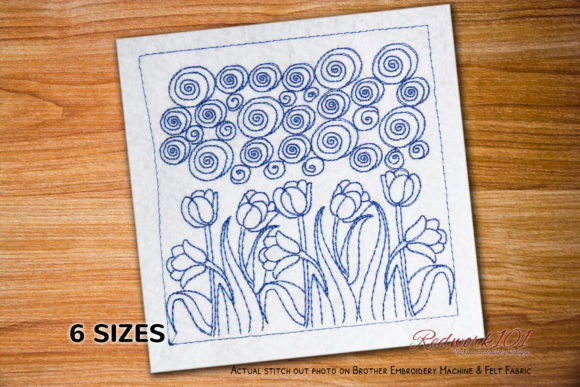 Flowers in Pond: A Craft Fair Embroidery Design Review