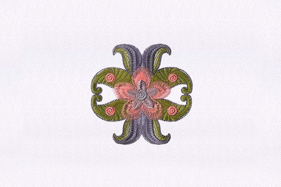 Pastel Flower Quilting Design for Business Branding