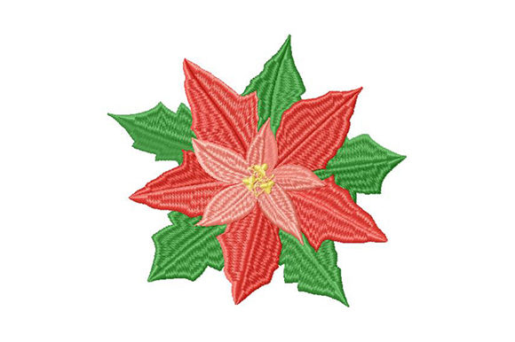 Poinsettia Christmas Star: A Designer's Holiday Embroidery Review